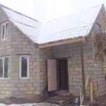 проект дома из газобетона с плоской крышей