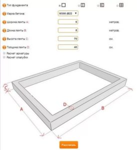 правильно рассчитать количество бетона на фундамент
