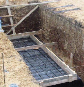 гидроизоляция и армирование плиты ямы