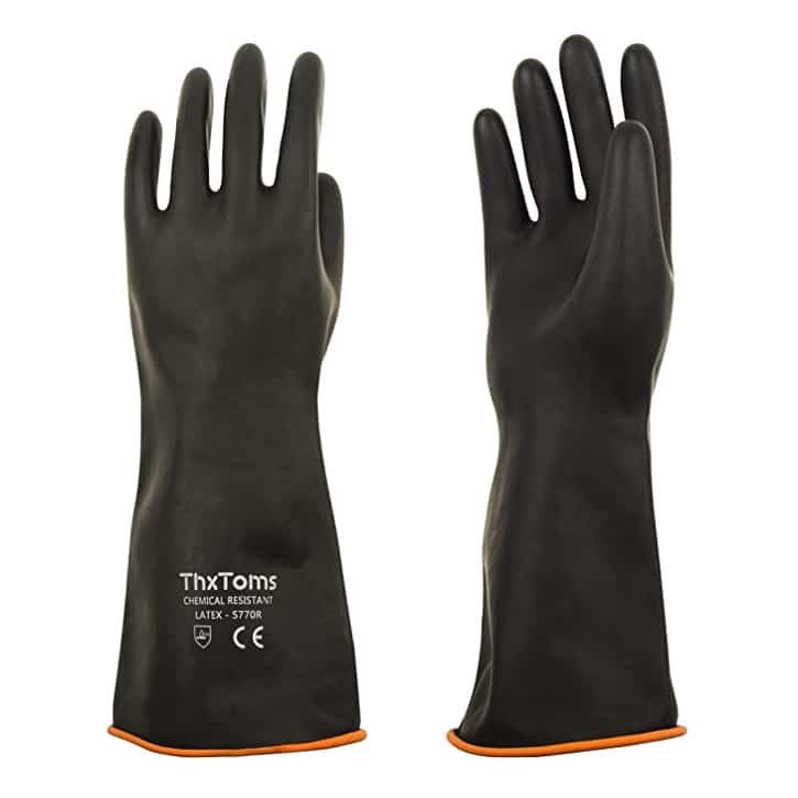 ThxToms Heavy Duty Latex Gloves