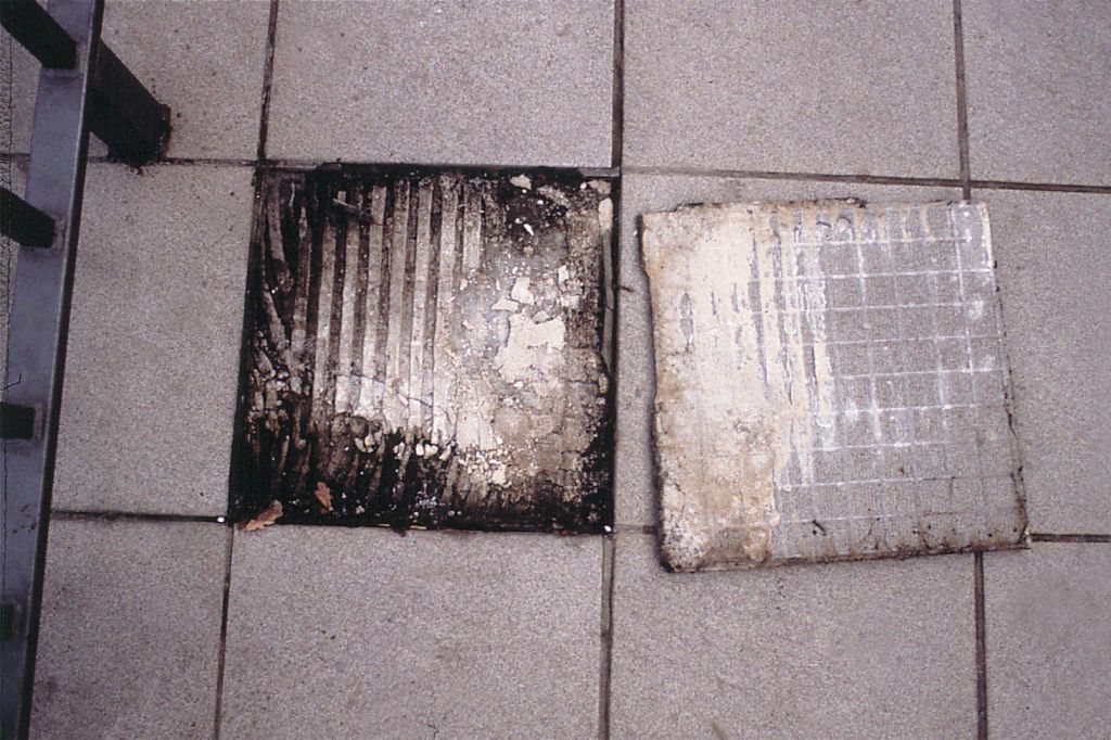 Tiles in wet areas that do not have at least 95 per cent coverage are much more likely to come loose or break. Photo courtesy Schluter-Systems 