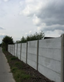 concrete fence panels classic