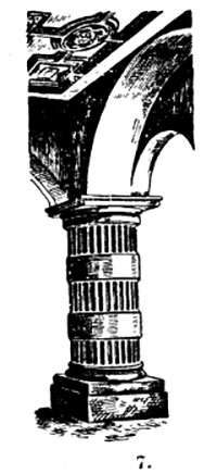 колонна из Греции