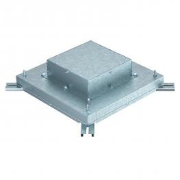 In-concrete socket for installation units of nominal size 9