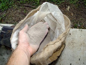 Fire Clay packed in bag